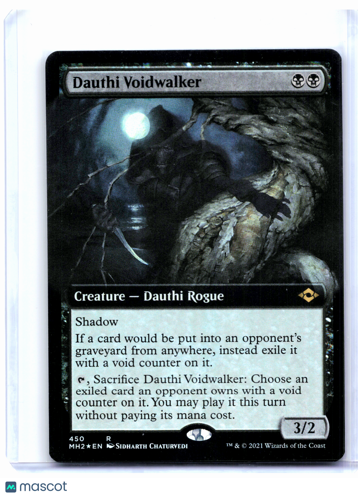 2021 Magic: TG—Dauthi Voidwalker (Extended Art) #450 Modern Horizons 2—Rare Foil