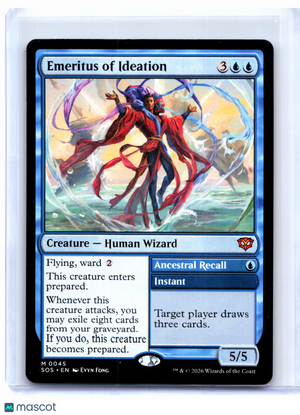 2026 Magic: TG—Emeritus of Ideation #0045 Secrets of Strixhaven—Mythic Nonfoil