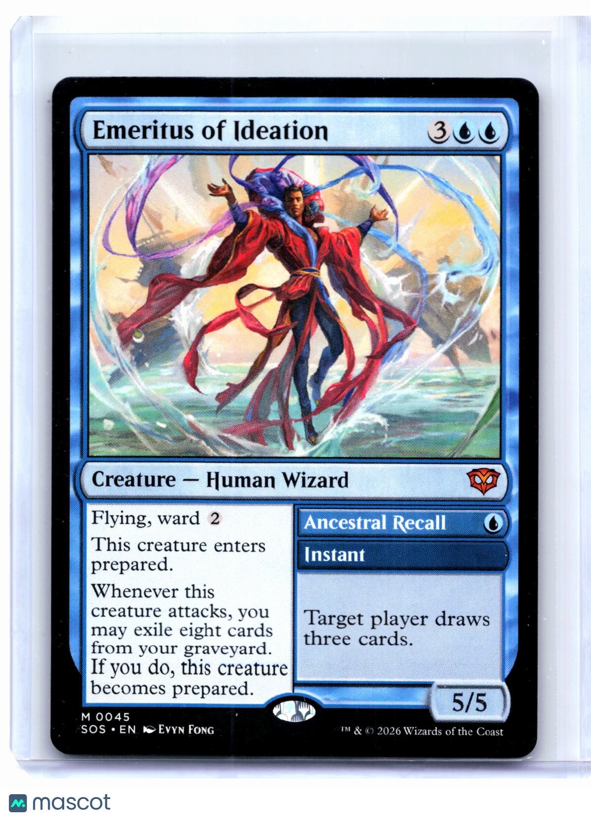 2026 Magic: TG—Emeritus of Ideation #0045 Secrets of Strixhaven—Mythic Nonfoil