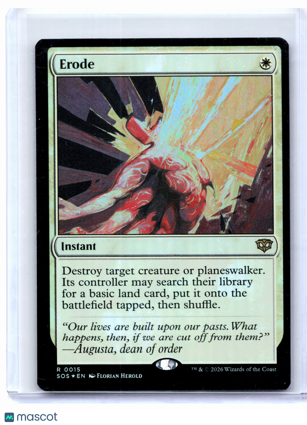 2026 Magic: The Gathering—Erode #0015 Secrets of Strixhaven—Rare Foil