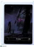 2025 Magic: TG—Swamp (Borderless) #0369 Edge of Eternities—Land Galaxy Foil