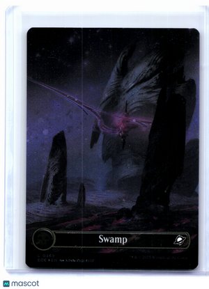 2025 Magic: TG—Swamp (Borderless) #0369 Edge of Eternities—Land Galaxy Foil