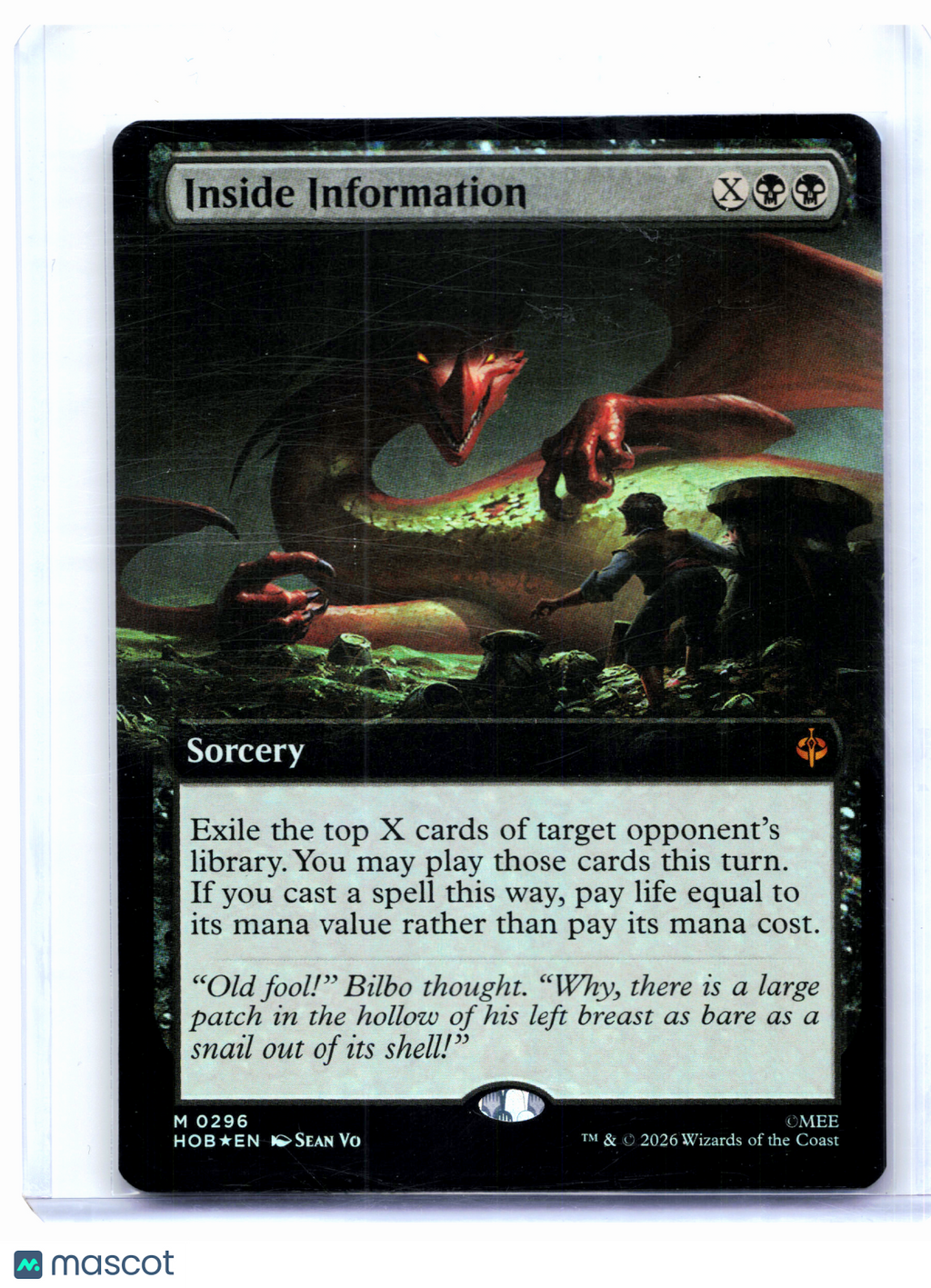 2026 Magic: TG—Inside Information (Extended Art) #0296 The Hobbit—Mythic Foil