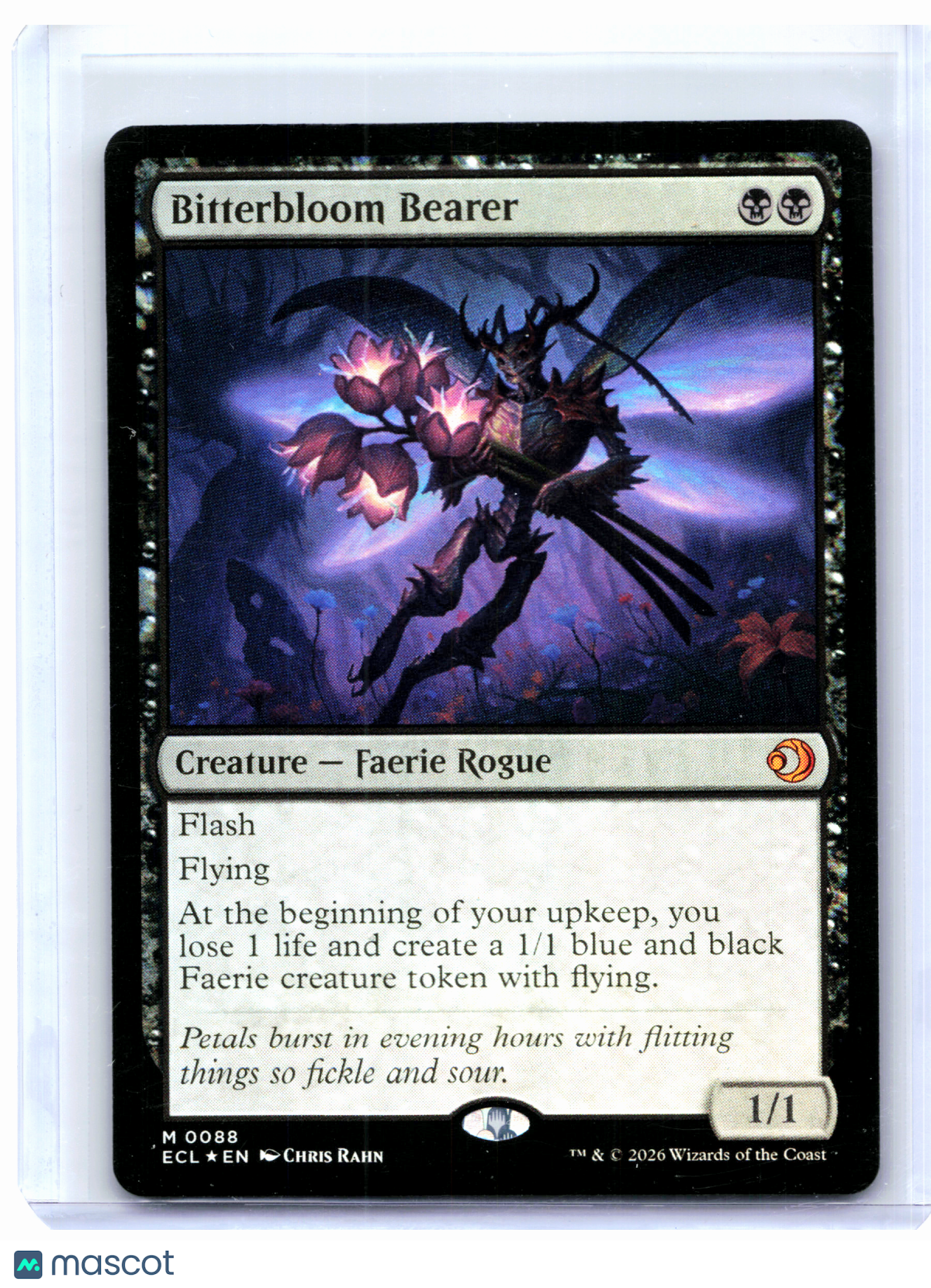 2026 Magic: The Gathering—Bitterbloom Bearer #0088 Lorwyn Eclipsed—Mythic Foil
