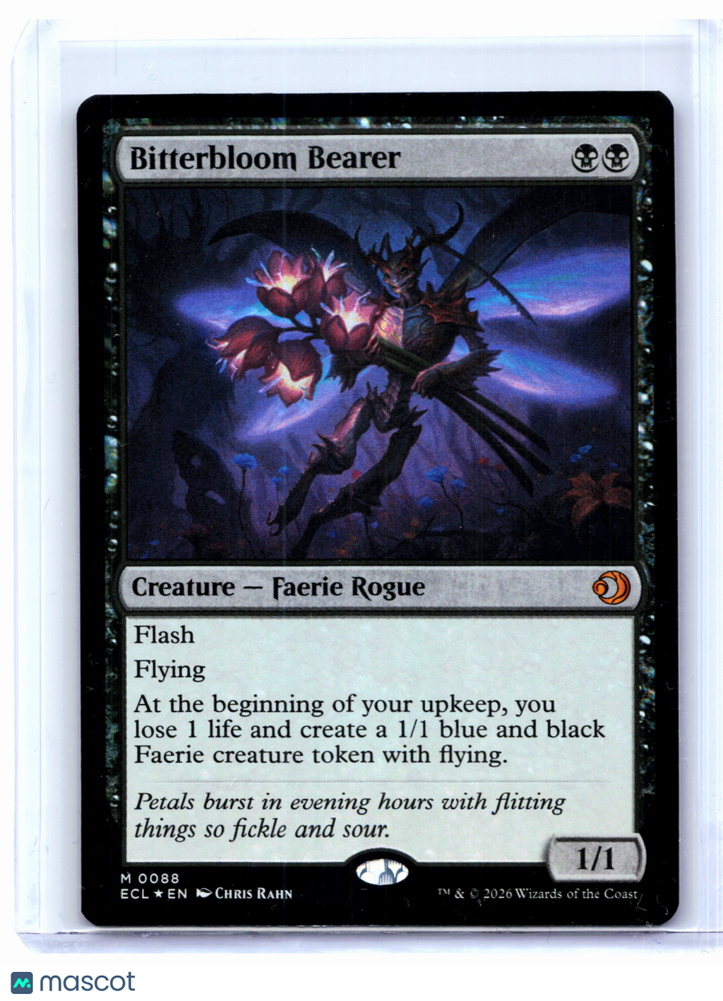 2026 Magic: The Gathering—Bitterbloom Bearer #0088 Lorwyn Eclipsed—Mythic Foil