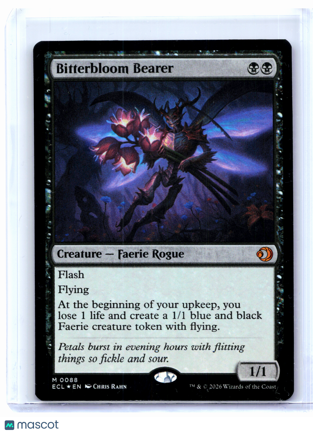 2026 Magic: The Gathering—Bitterbloom Bearer #0088 Lorwyn Eclipsed—Mythic Foil