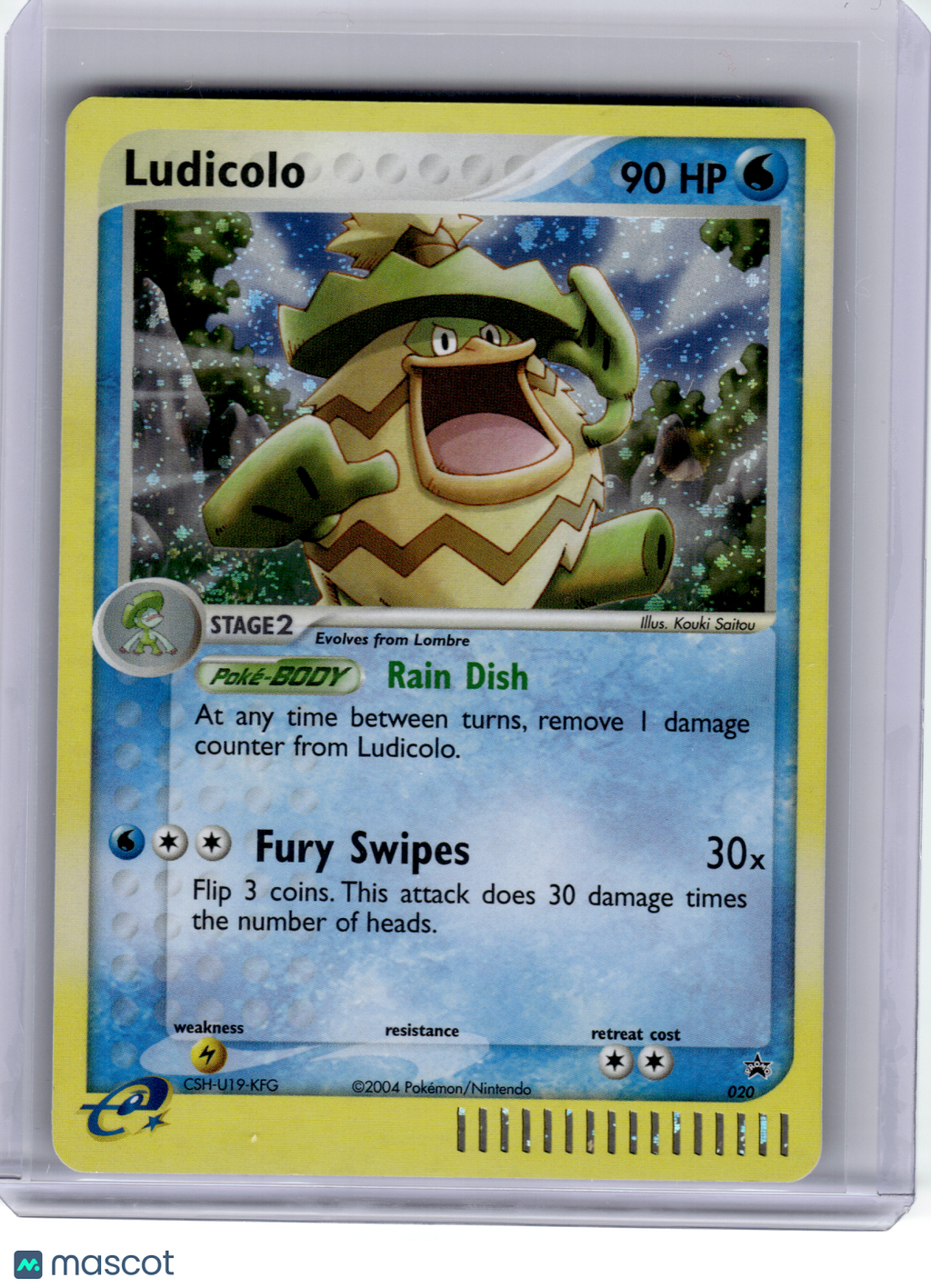 2004 Pokemon—Ludicolo #020 Nintendo Promos—Black Star Promo [Lightly Played]