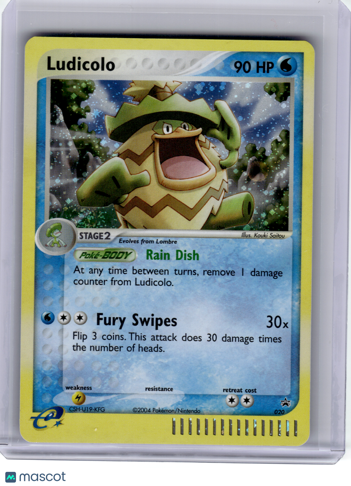 2004 Pokemon—Ludicolo #020 Nintendo Promos—Black Star Promo [Lightly Played]