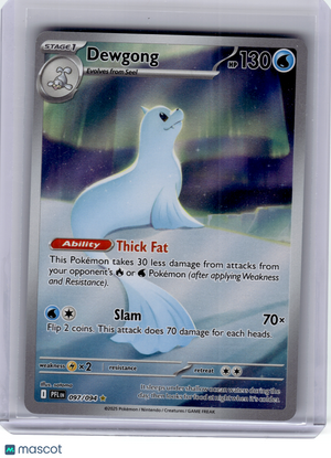 2025 Pokemon—Dewgong #97 Phantasmal Flames—Illustration Rare Holo