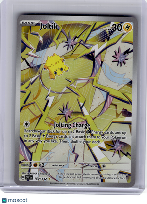 2024 Pokemon—Joltik #150 Stellar Crown—Illustration Rare Holo