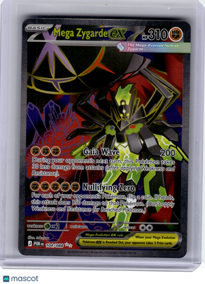 2026 Pokemon—Mega Zygarde EX #104 Perfect Order—Ultra Rare Holo