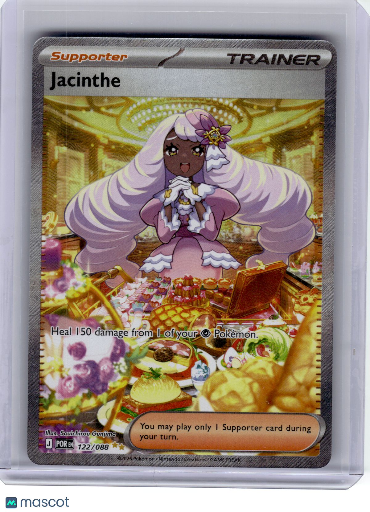 2026 Pokemon—Jacinthe #122 Perfect Order—Special Illustration Rare Holo