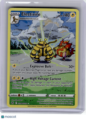 2023 Pokemon—Electivire #GG08 Crown Zenith: Galarian Gallery—Rare Holo