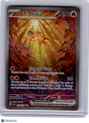 2023 Pokemon—Chi-Yu EX #259 Paldea Evolved—Special Illustration Rare Holo