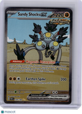 2023 Pokemon—Sandy Shocks EX #250 Paradox Rift—Special Illustration Rare Holo