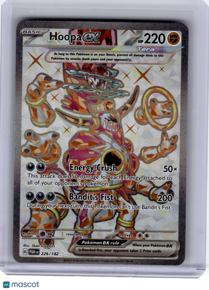 2023 Pokemon—Hoopa EX #226 Paradox Rift—Ultra Rare Holo