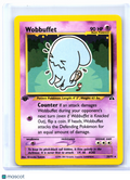2001 Pokemon—Wobbuffet #35/75 Neo Discovery—Rare Nonholo (1st Edition)