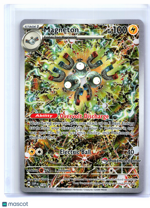 2024 Pokemon—Magneton (Pokémon Center Exclusive) #159 SVP—Black Star Promo Holo