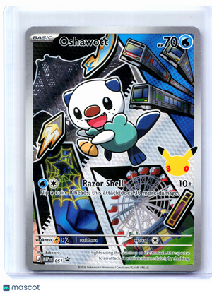 2026 Pokemon—Oshawott #051 Mega Evolution Promo—Black Star Promo Holo