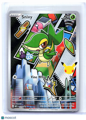 2026 Pokemon—Snivy #049 Mega Evolution Promo—Black Star Promo Holo