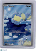 2024 Pokemon—Spheal #199 Surging Sparks—Illustration Rare Holo