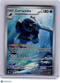 2025 Pokemon—Carracosta #107 Black Bolt—Illustration Rare Holo