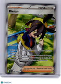 2024 Pokemon—Kieran #206 Twilight Masquerade—Ultra Rare Holo