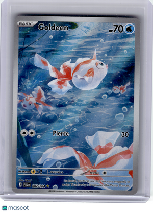 2026 Pokemon—Goldeen #87 Pitch Black—Illustration Rare Holo