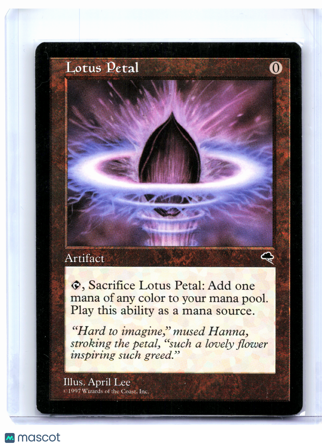 1997 Magic: The Gathering—Lotus Petal #294 Tempest—Common Nonfoil