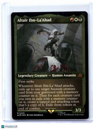 2024 Magic: The Gathering—Altaïr Ibn-La'Ahad #0225 Assassin's Creed—Mythic Foil