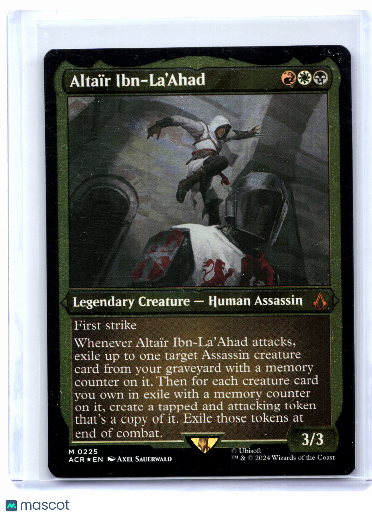 2024 Magic: The Gathering—Altaïr Ibn-La'Ahad #0225 Assassin's Creed—Mythic Foil