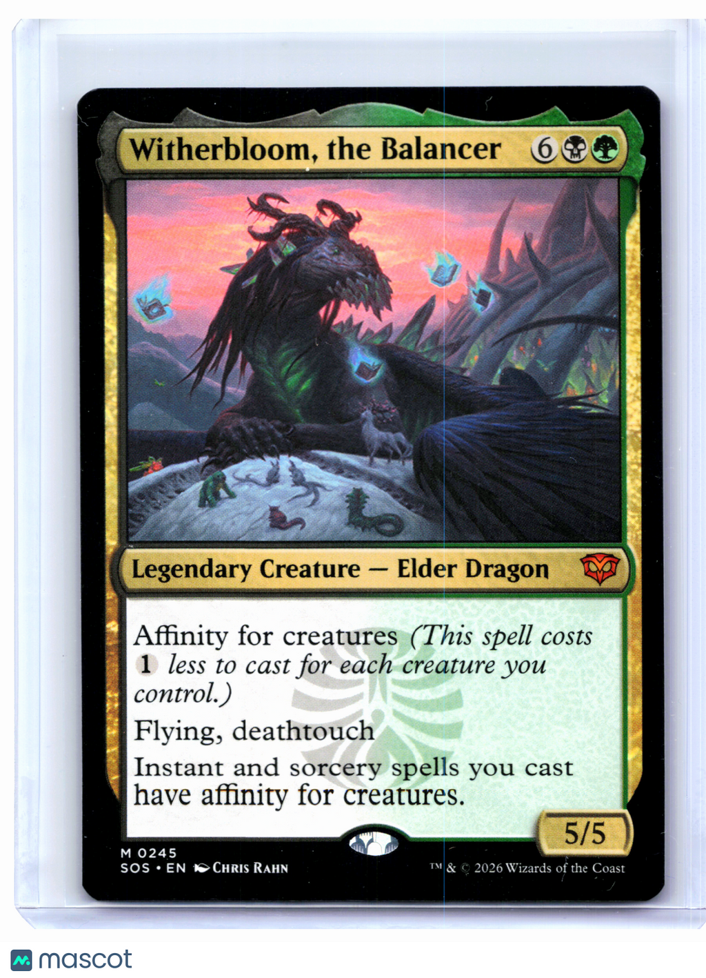 2026 MTG—Witherbloom, the Balancer #0245 Secrets of Strixhaven—Mythic Nonfoil