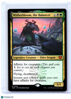 2026 MTG—Witherbloom, the Balancer #0245 Secrets of Strixhaven—Mythic Nonfoil