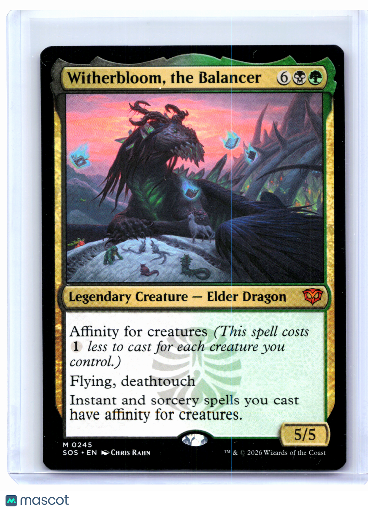 2026 MTG—Witherbloom, the Balancer #0245 Secrets of Strixhaven—Mythic Nonfoil