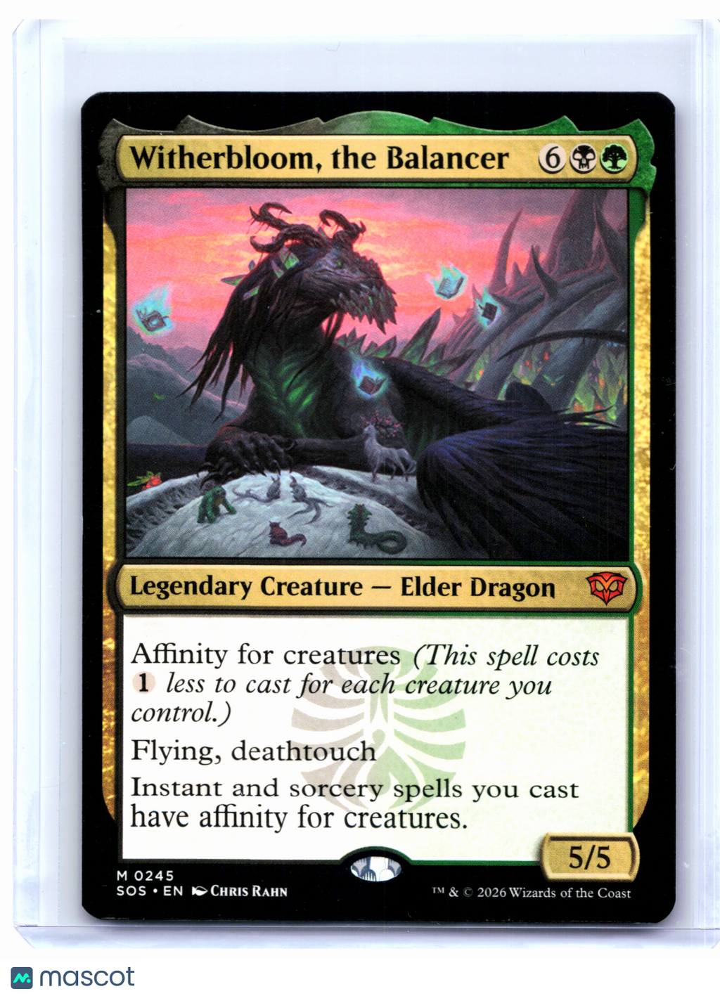2026 MTG—Witherbloom, the Balancer #0245 Secrets of Strixhaven—Mythic Nonfoil