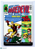2026 Magic: TG—Daredevil, Man Without Fear (Borderless) #0398 MSH—Rare Foil