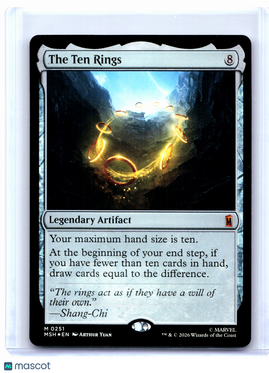 2025 Magic: The Gathering—The Ten Rings #0251 Marvel Super Heroes—Mythic Foil
