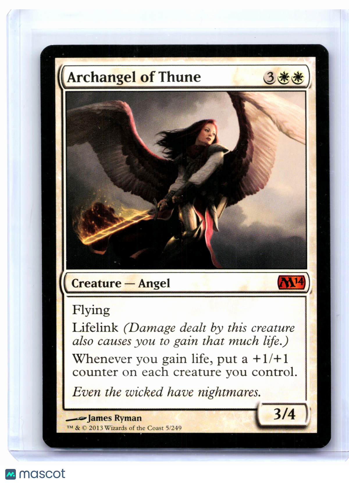 2013 Magic: The Gathering—Archangel of Thune #5 Magic 2014—Mythic Nonfoil