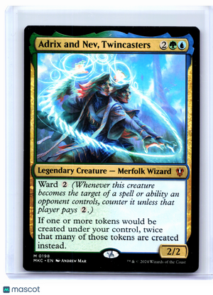 2024 Magic: TG—Adrix and Nev, Twincasters #0198 MKC—Mythic Nonfoil [LP]