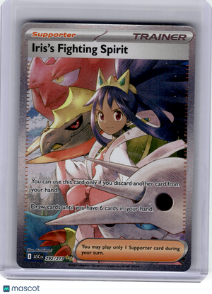 2026 Pokemon—Iris's Fighting Spirit #292 Ascended Heroes—SIR [Lightly Played]