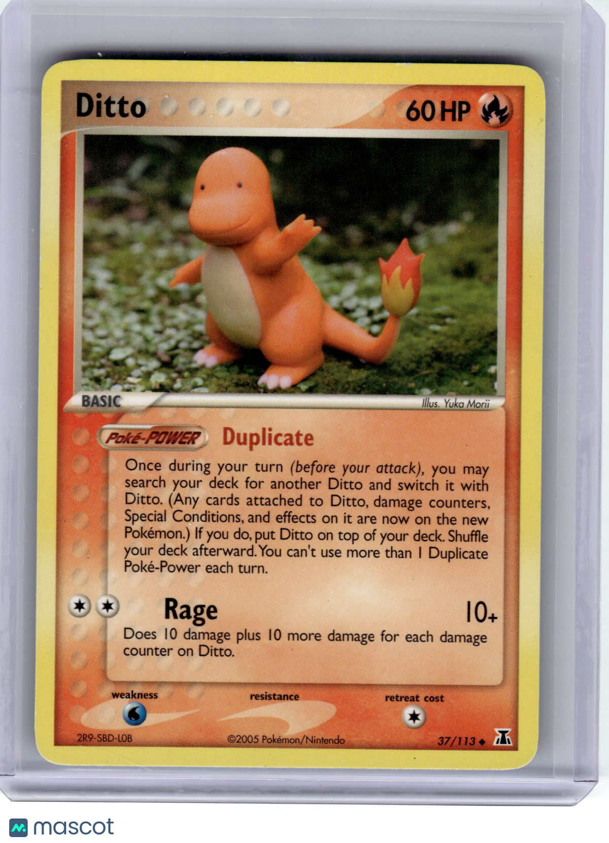 2005 Pokemon—Ditto #37 EX Delta Species—Uncommon Non-Holo [Lightly Played]