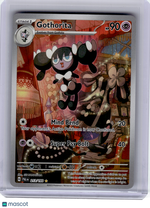 2023 Pokemon—Gothorita #213 Paldea Evolved—Illustration Rare [Lightly Played]