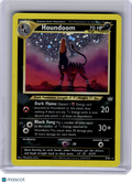 2001 Pokemon—Houndoom #8 Neo Revelation—Holo Rare [Moderately Played]