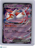 2024 Pokemon—Latias ex #76 Surging Sparks—Double Rare Holo