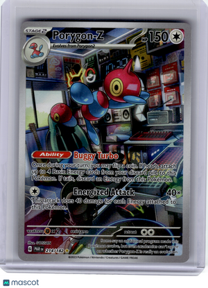 2023 Pokemon—Porygon-Z #214 Paradox Rift—Illustration Rare Holo