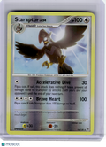 2007 Pokemon—Staraptor #16 Diamond & Pearl—Rare Reverse Holo [Heavily Played]