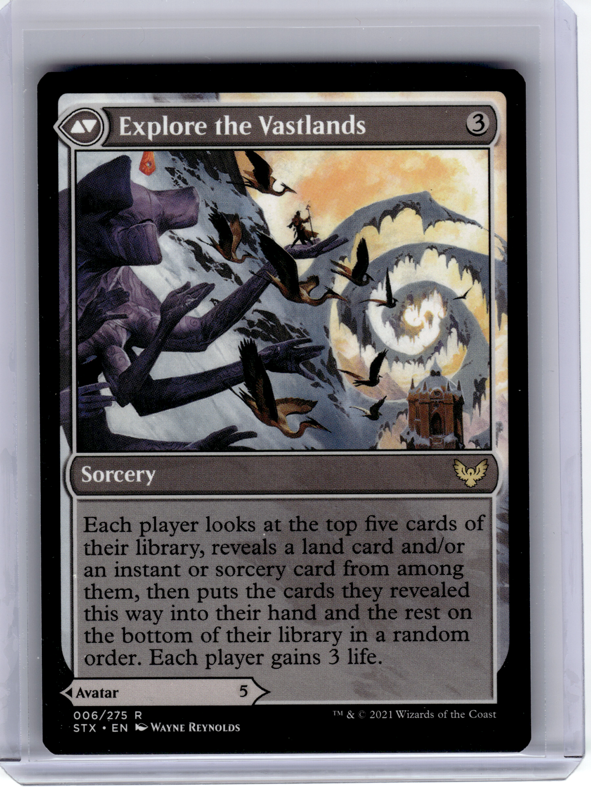 2021 Magic: TG—Wandering Archaic // Explore the Vastlands #6 STX—Rare Nonfoil
