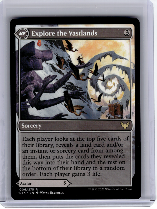 2021 Magic: TG—Wandering Archaic // Explore the Vastlands #6 STX—Rare Nonfoil