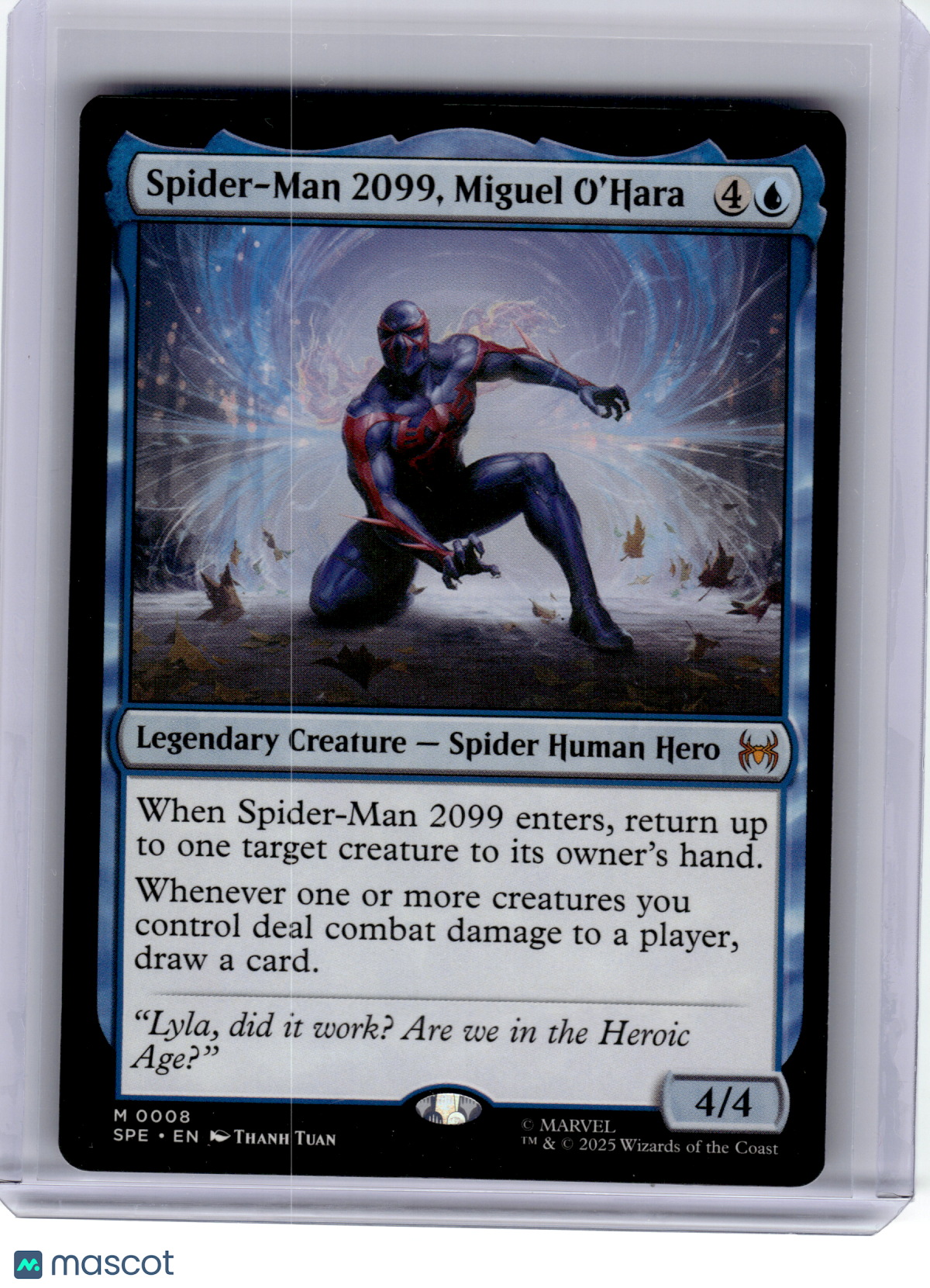 2025 MTG—Spider-Man 2099, Miguel O'Hara #8 SPE—Mythic Nonfoil