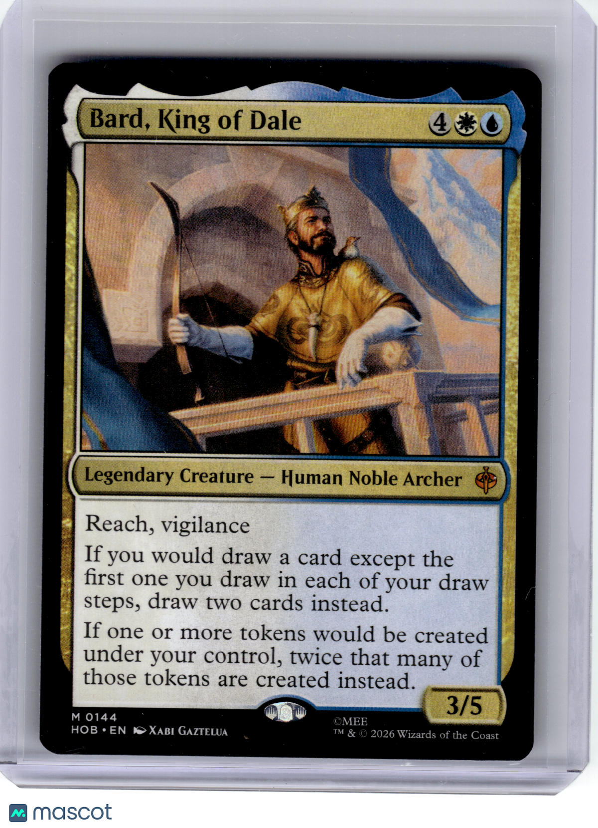 2026 Magic: The Gathering—Bard, King of Dale #144 The Hobbit—Mythic Nonfoil